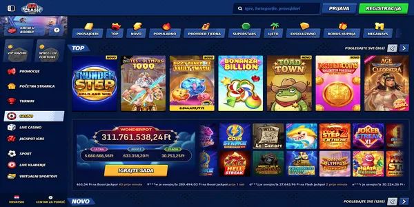 BigClash Casino live hry na mobile